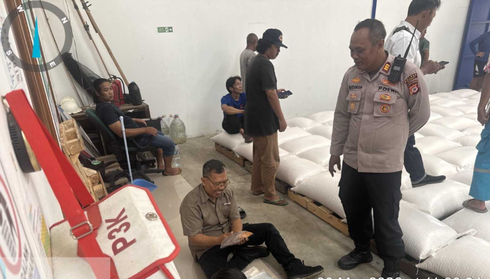 Kapolsek Sukawening Kawal 21 Ton Jagung untuk Ketahanan Pangan Garut